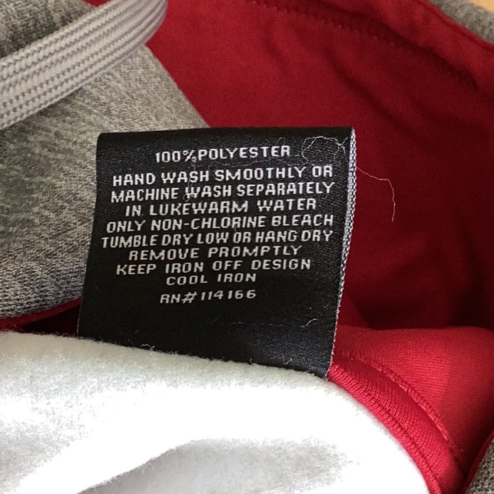 NWT WSU (Washington State Cougar Coach Style) Colosseum Gray Hoodie - Picture 7 of 8